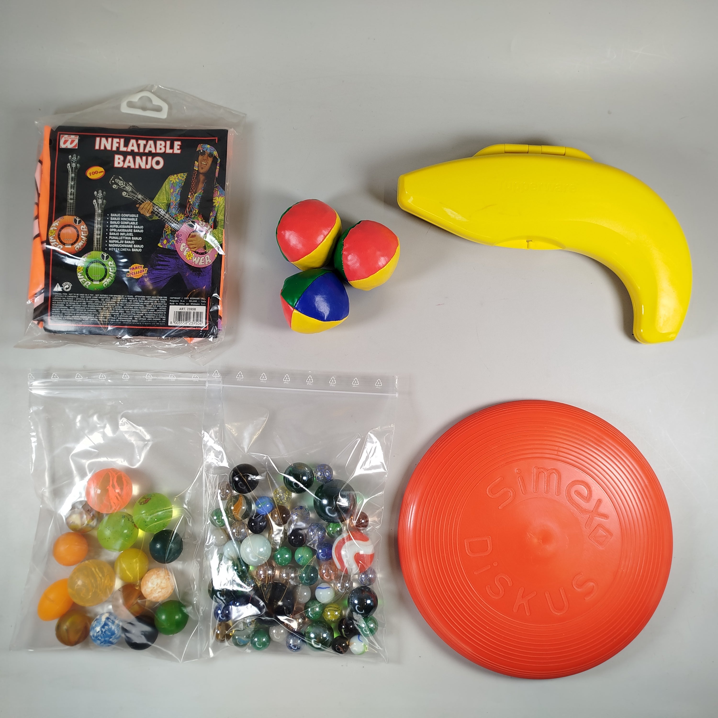 Buntes Outdoor- und Geschicklichkeitsspiel-Set